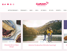 Tablet Screenshot of eumom.ie